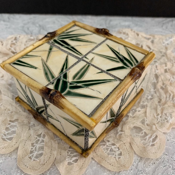 Bamboo Style Trinket Box